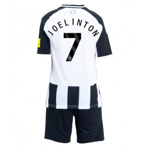 Newcastle United Joelinton #7 Domaci Dres za Dječji 2024-25 Kratak Rukavima (+ kratke hlače)